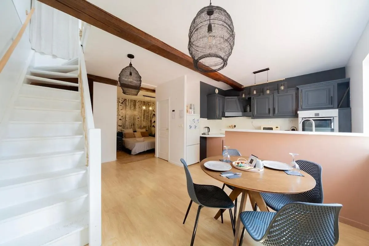 Chic Et Calme - Climatisation - Rue Nationale Apartment Villefranche-sur-Saone France